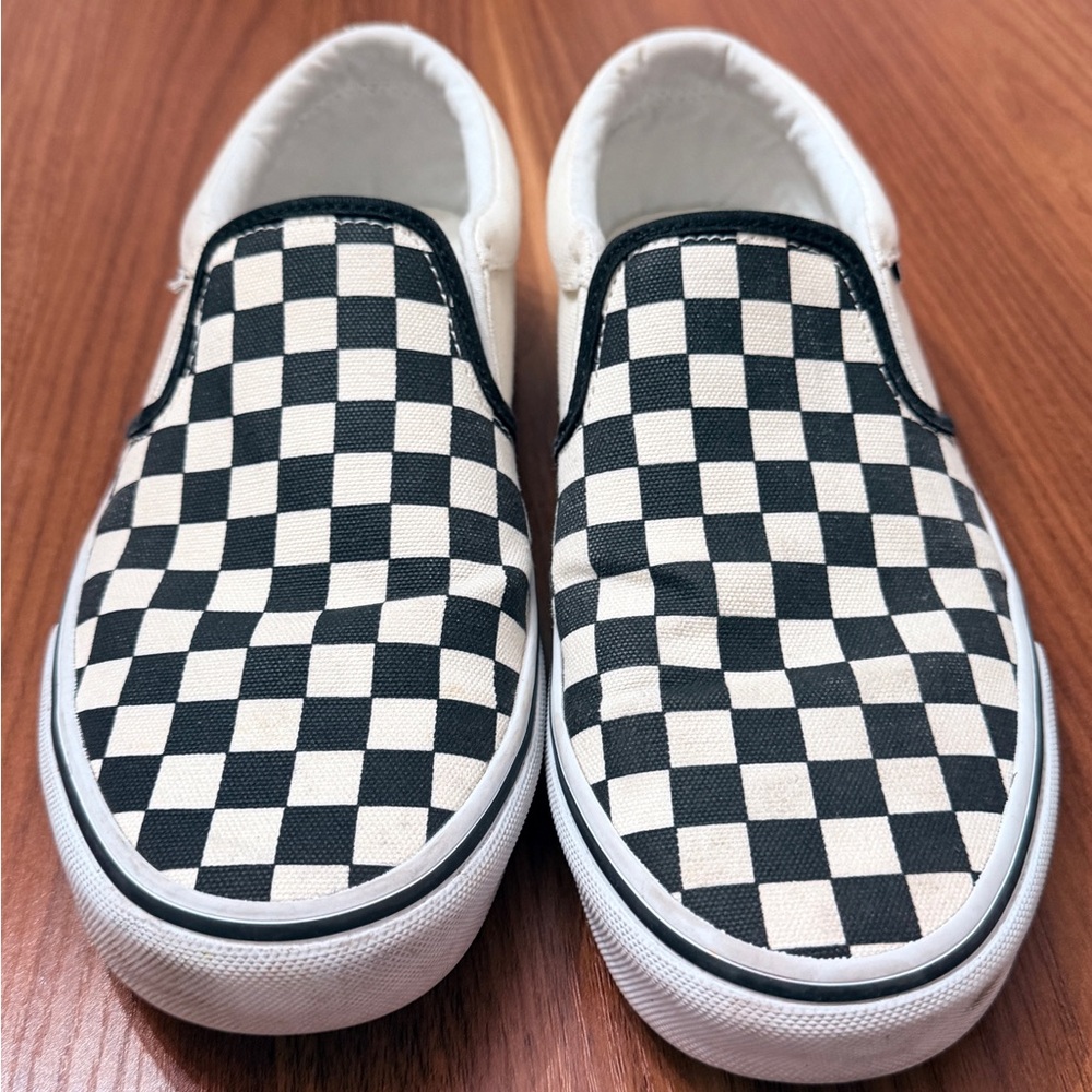 Checkered Slip-On Vans